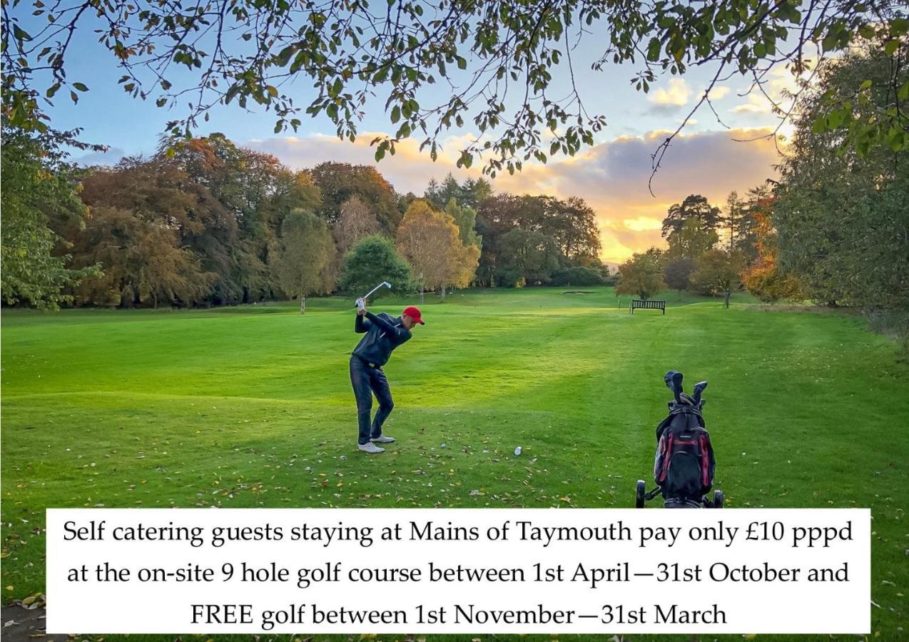 Mains Of Taymouth Country Estate 5* Maxwell Villas Kenmore  Exterior foto